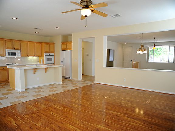 Family Room and Kitchen