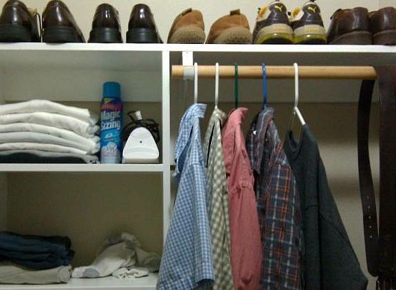 Closet with Built Ins