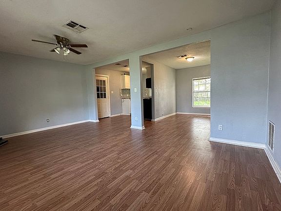Living, Dining, Kitchen