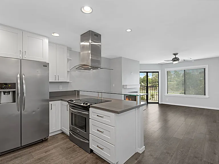 Kitchen and Living room