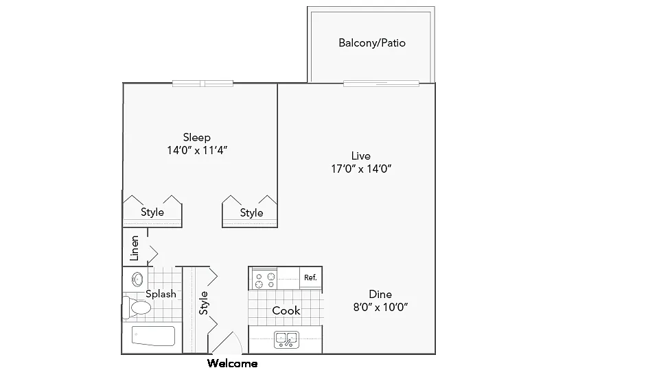 Floor plan Niklaus
