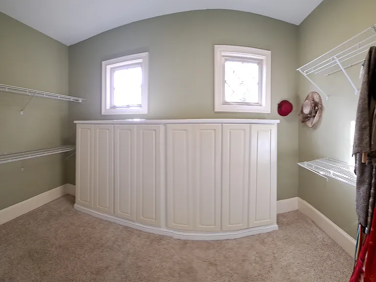 Master closet
