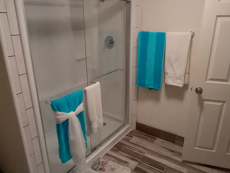 Newly remodeled, standup shower, full-size