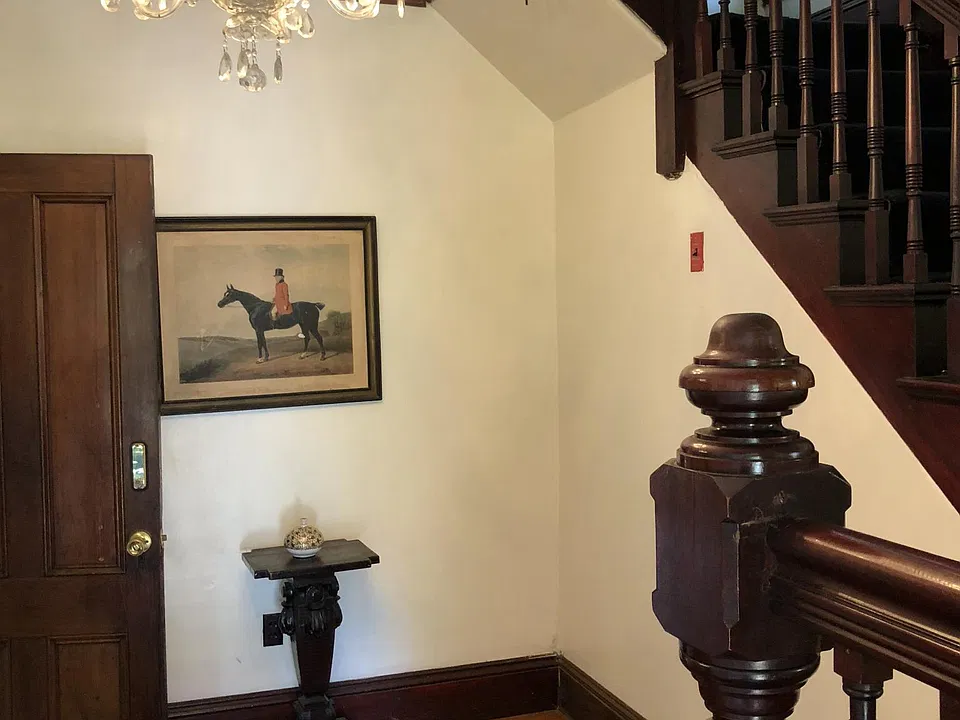 Grand front foyer