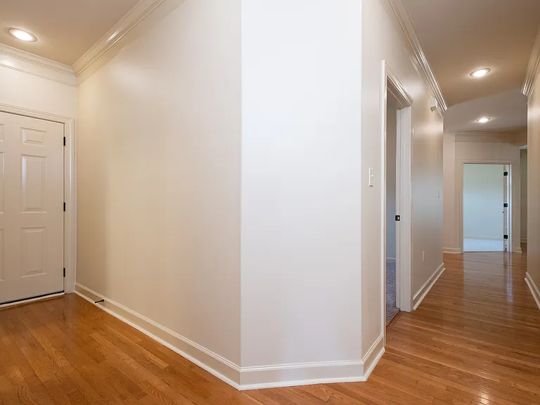 Back hallway going to laundry and garage.