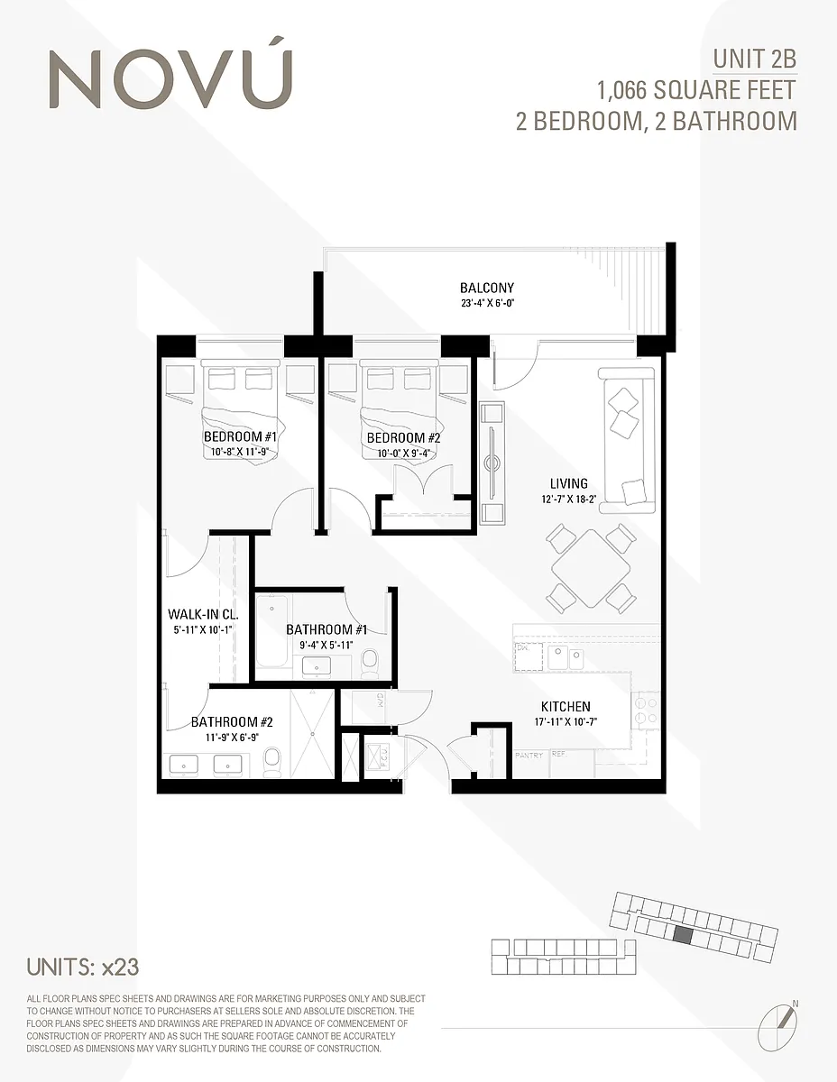 Floor plan 2B