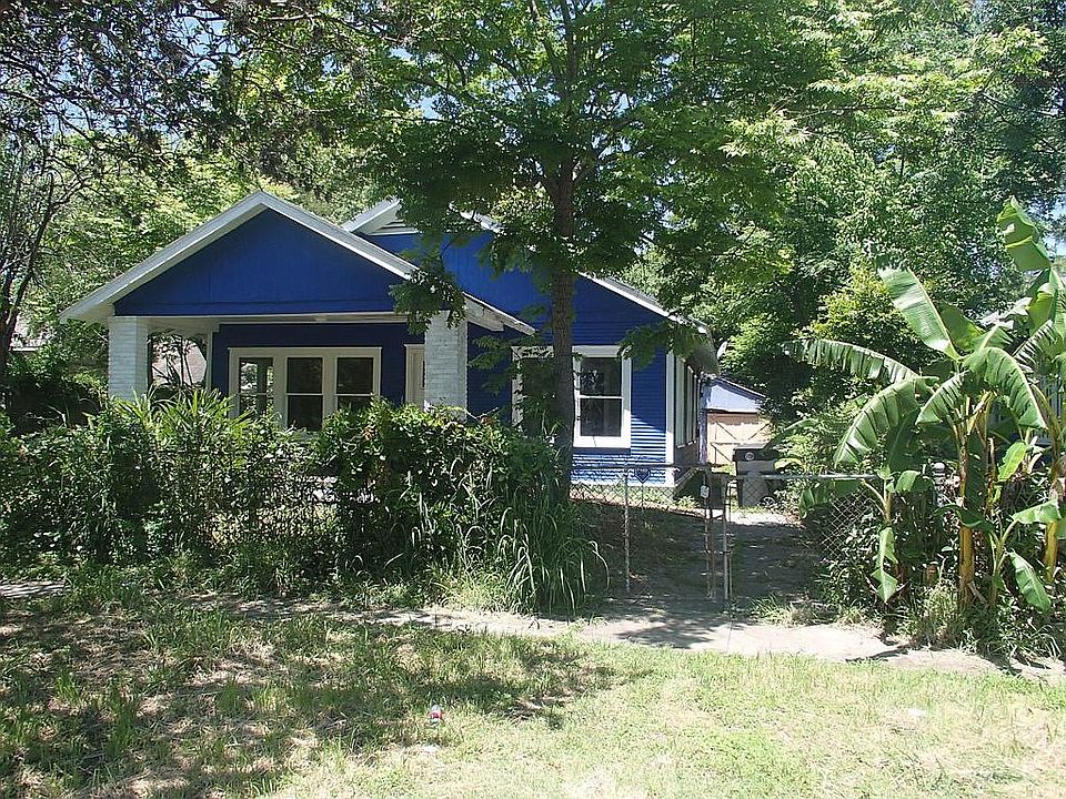 front of the house