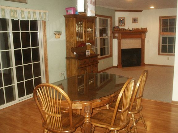 opening from kitchen into large family room!