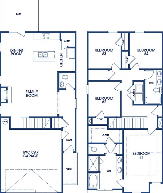 Sudbury Plan, Hampton Preserve Townhomes, Mcdonough, GA 30253 Zillow