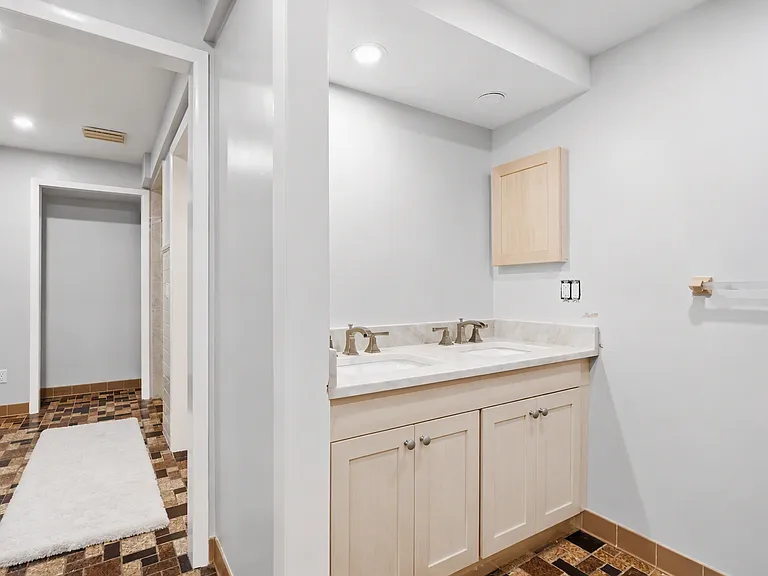 Lower level bathroom