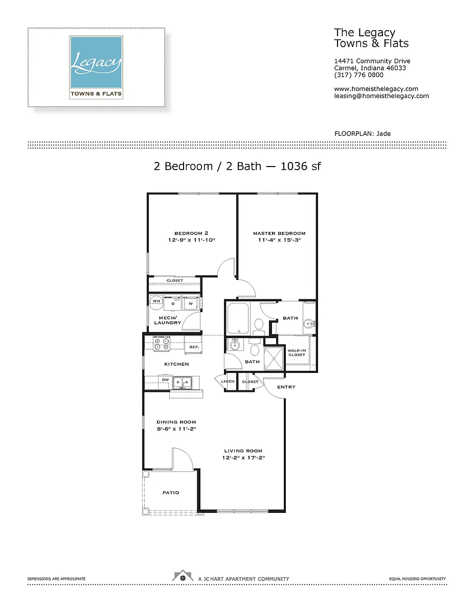 Floor plan Jade 2.2