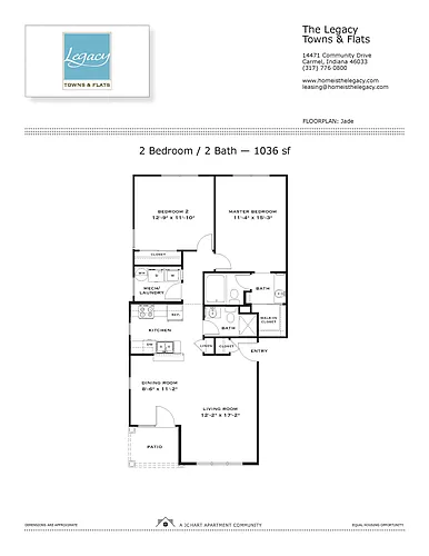 Floor plan Jade 2.2