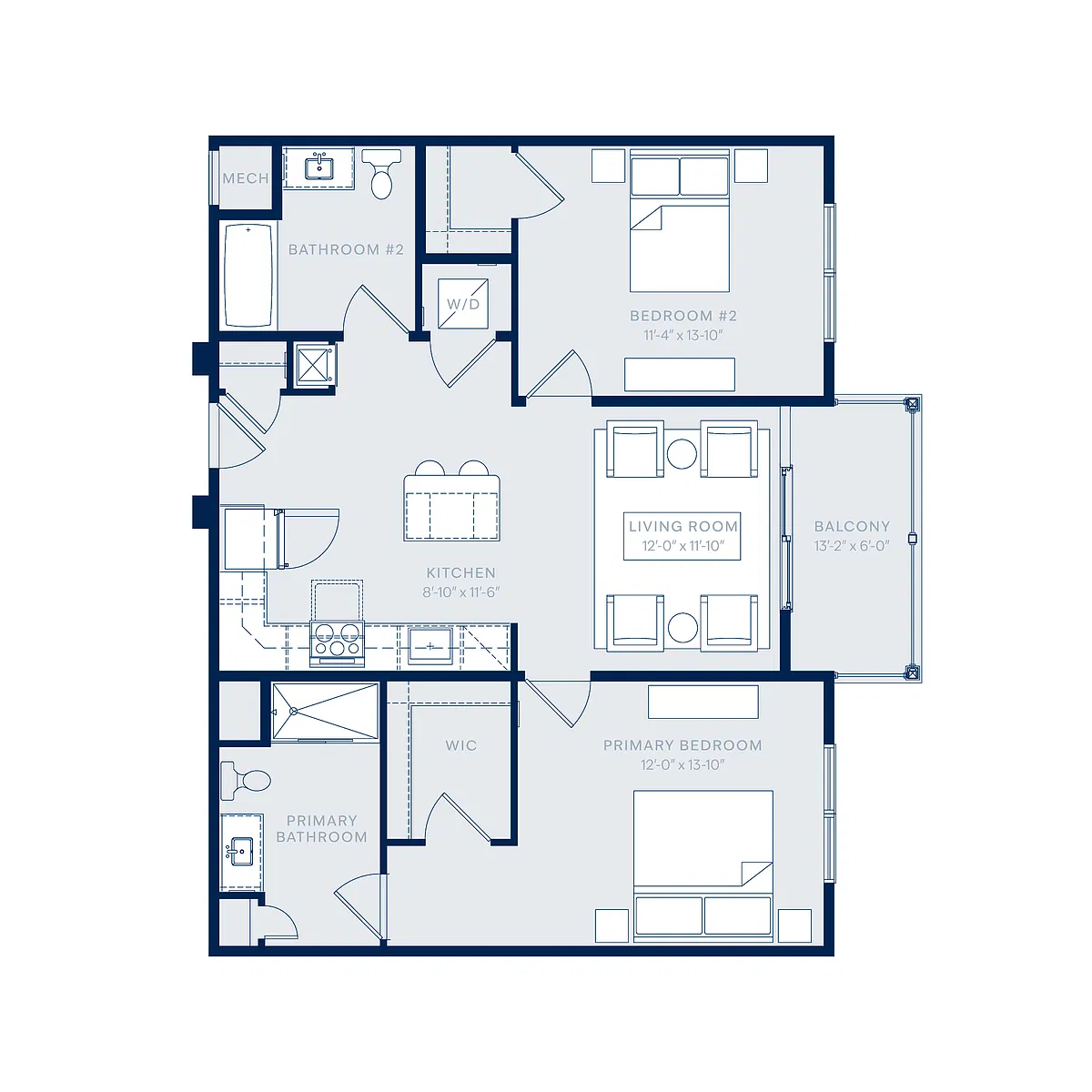 Floor plan B2A