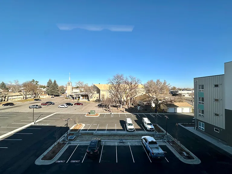 View to the north