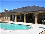 Built-in gunite pool