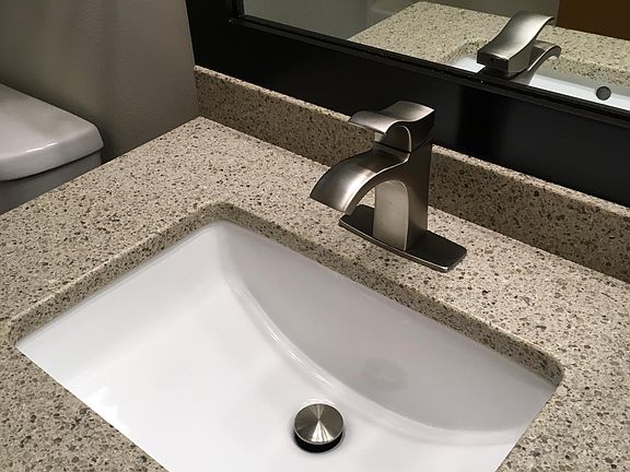 Example of a renovated bathroom