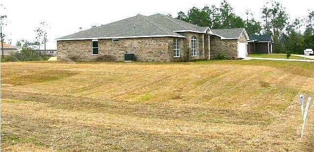 before privacy fence