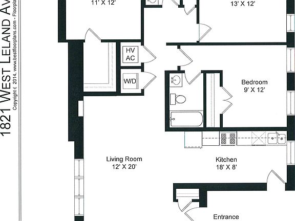 5th image of 1821 1/2 W Leland Ave #3