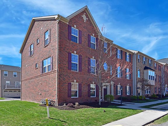 End unit has extra space on the side of the home