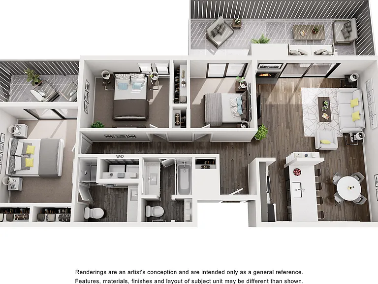 Explore this stylish apartment layout, crafted for modern living and convenience. Explore this stylish apartment layout, crafted for modern living and convenience.