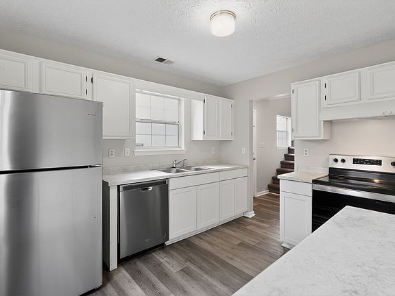 All stainless steel appliances