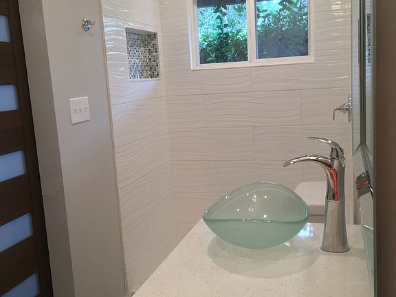 Master Bath with Barn Door