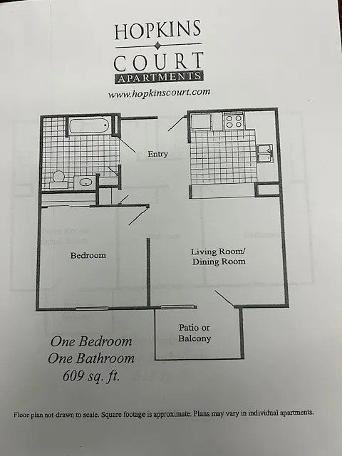 Floor plan Floor Plan 1 bedroom