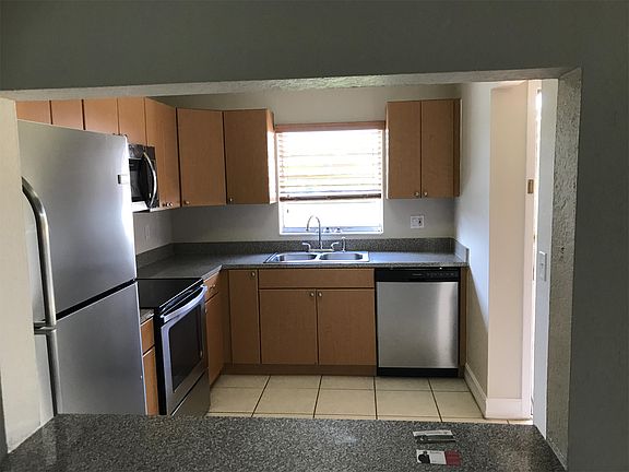 Kitchen view from living room