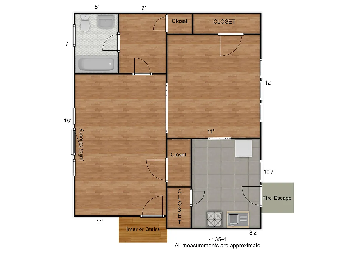 Floor plan 4135-4