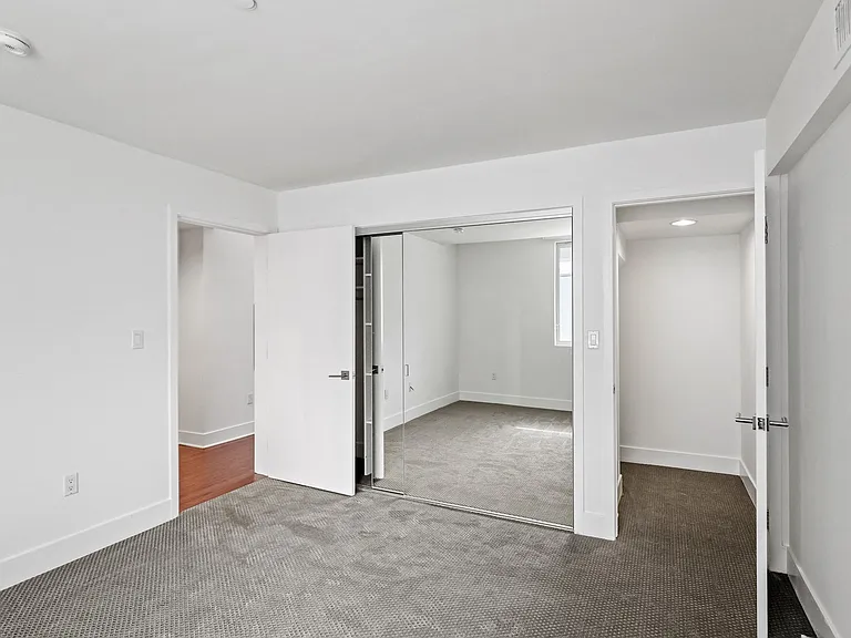 Bedroom with Double Closets