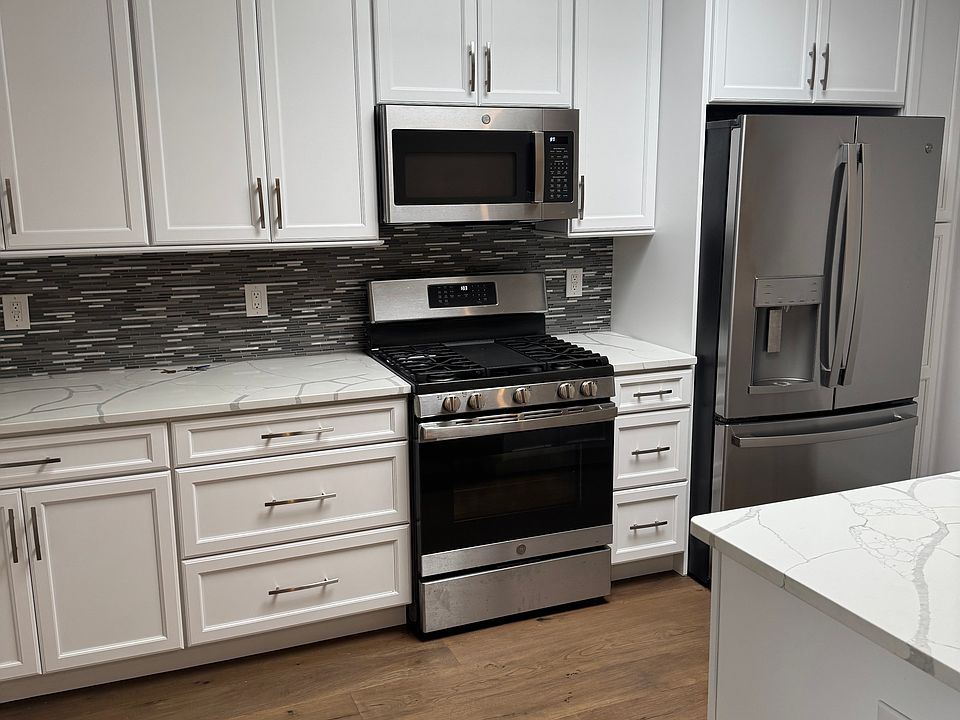 Kitchen with skylight
