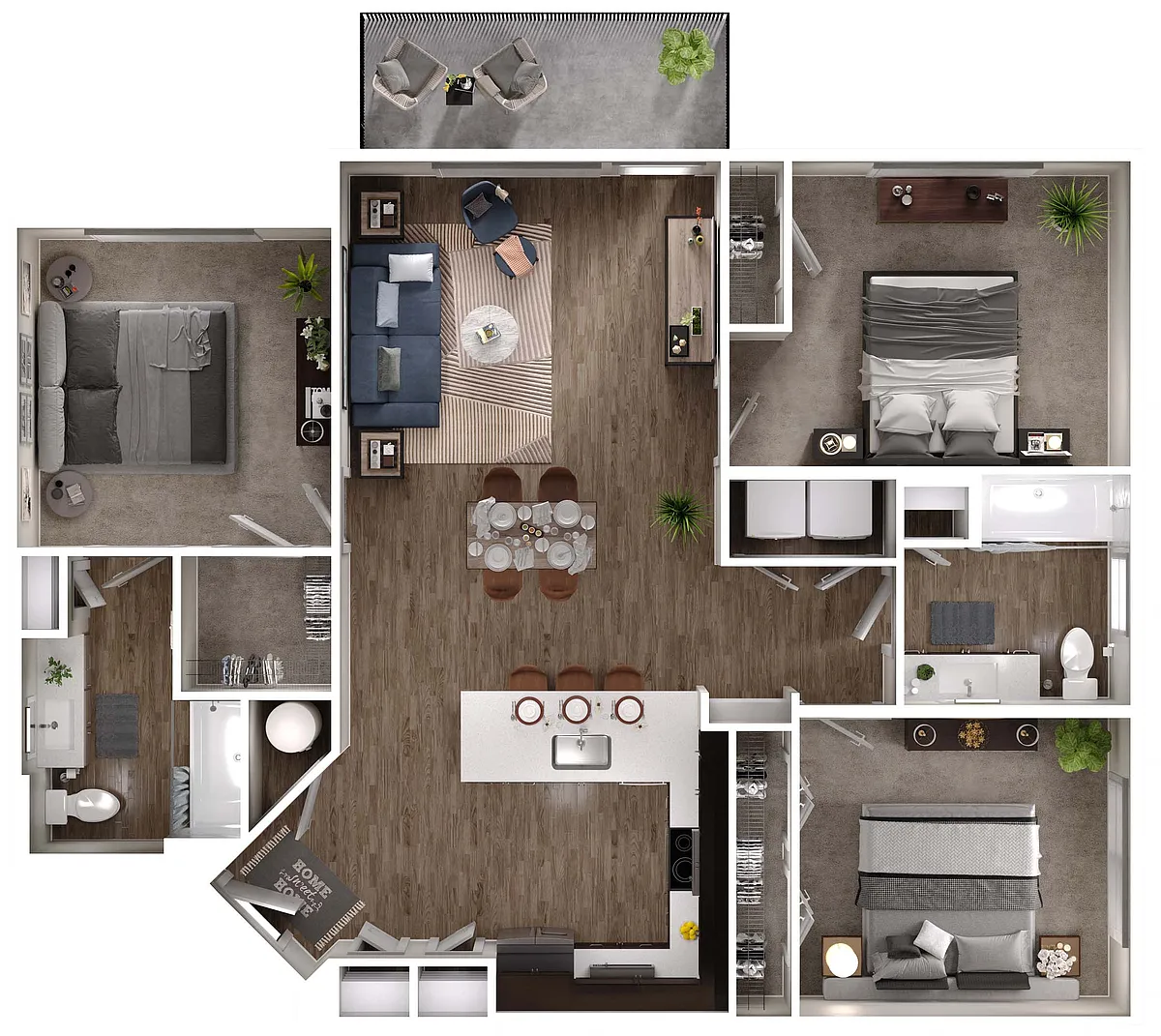 Floor plan C1