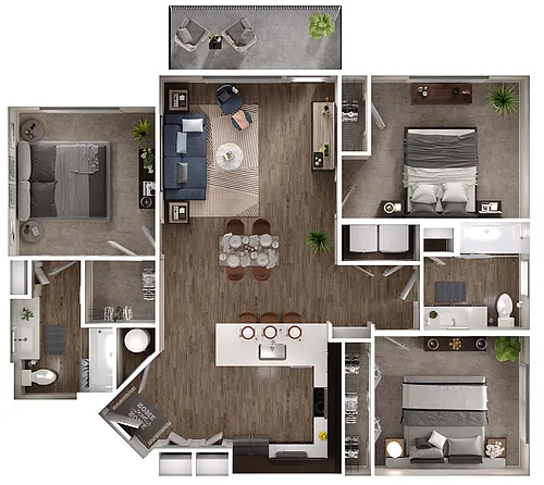 Floor plan C1