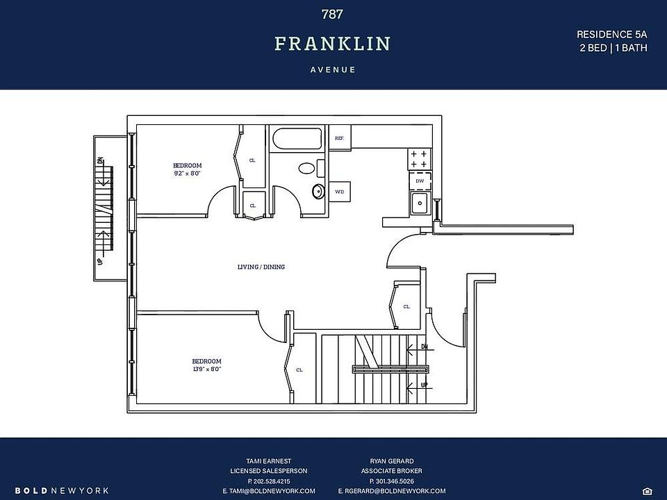 2nd image of 787 Franklin Ave #5F