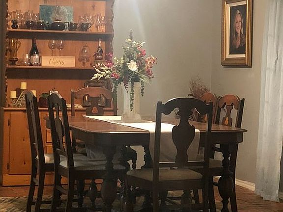 Formal dining room/den view 