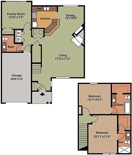Floor plan Flaherty II