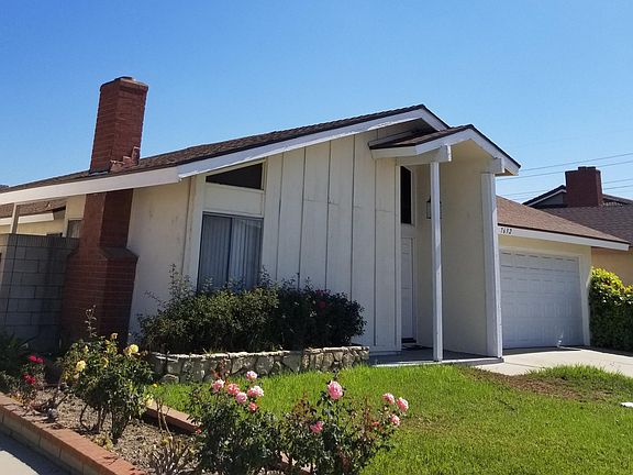 Front of home - left side view