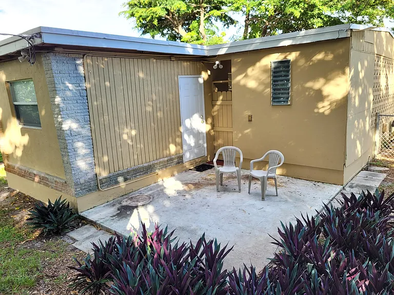 Private Back Patio