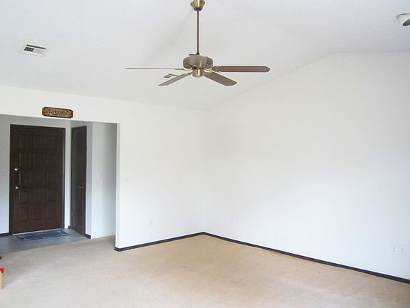 Living room and entryway