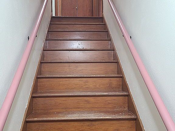 heading upstairs