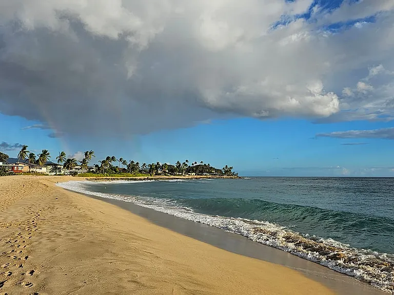 Makaha Beach -walk down the street and swim or watch the sunset