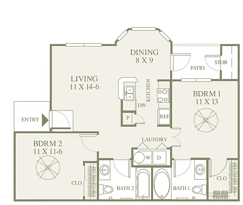 Floor plan The Laguna