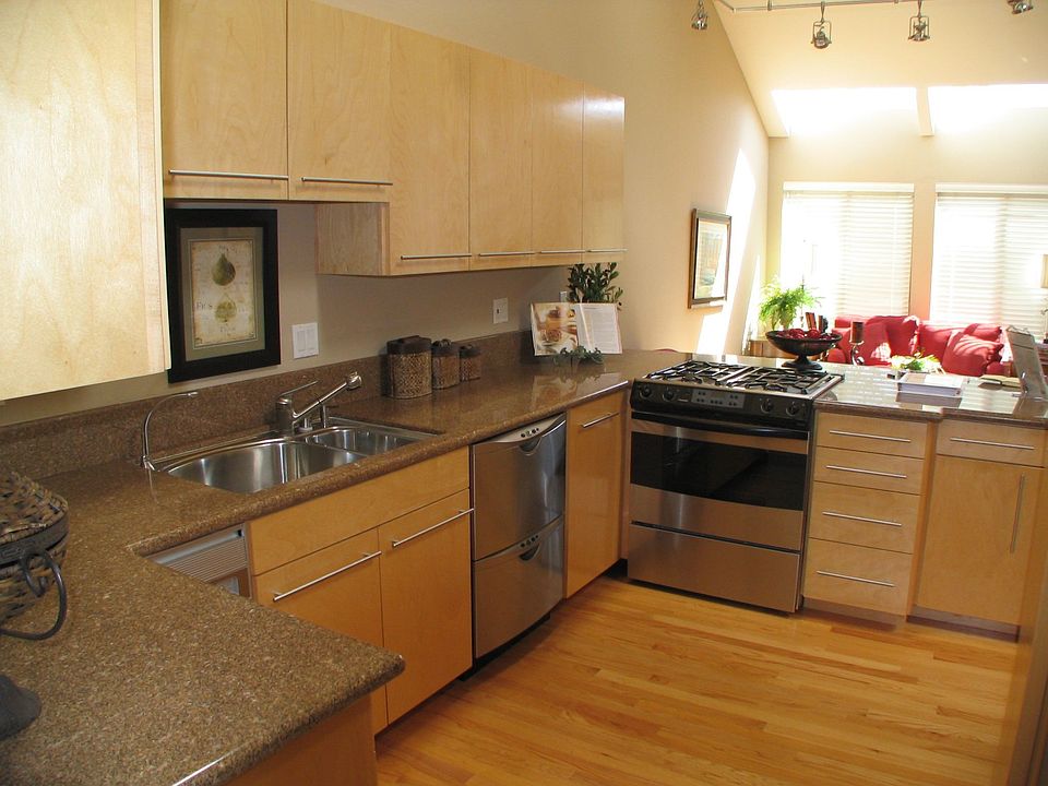 Remodeled Kitchen with stainless, Double Dishdrawers, Granite & Birch
