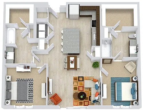 Floor plan Meridian