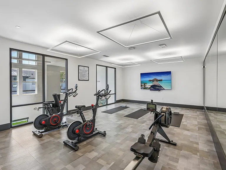 Yoga and Cycling Room