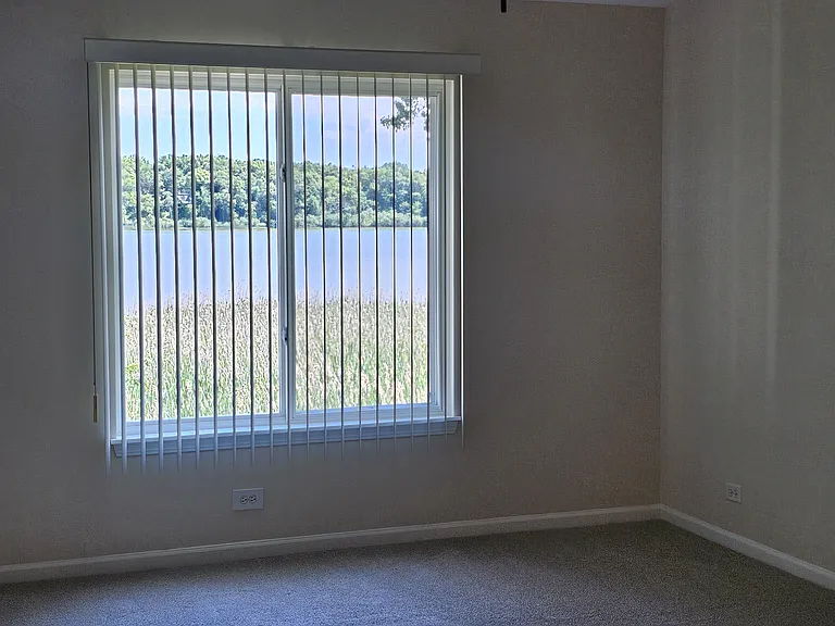 Master Bedroom looking out towards the Lake