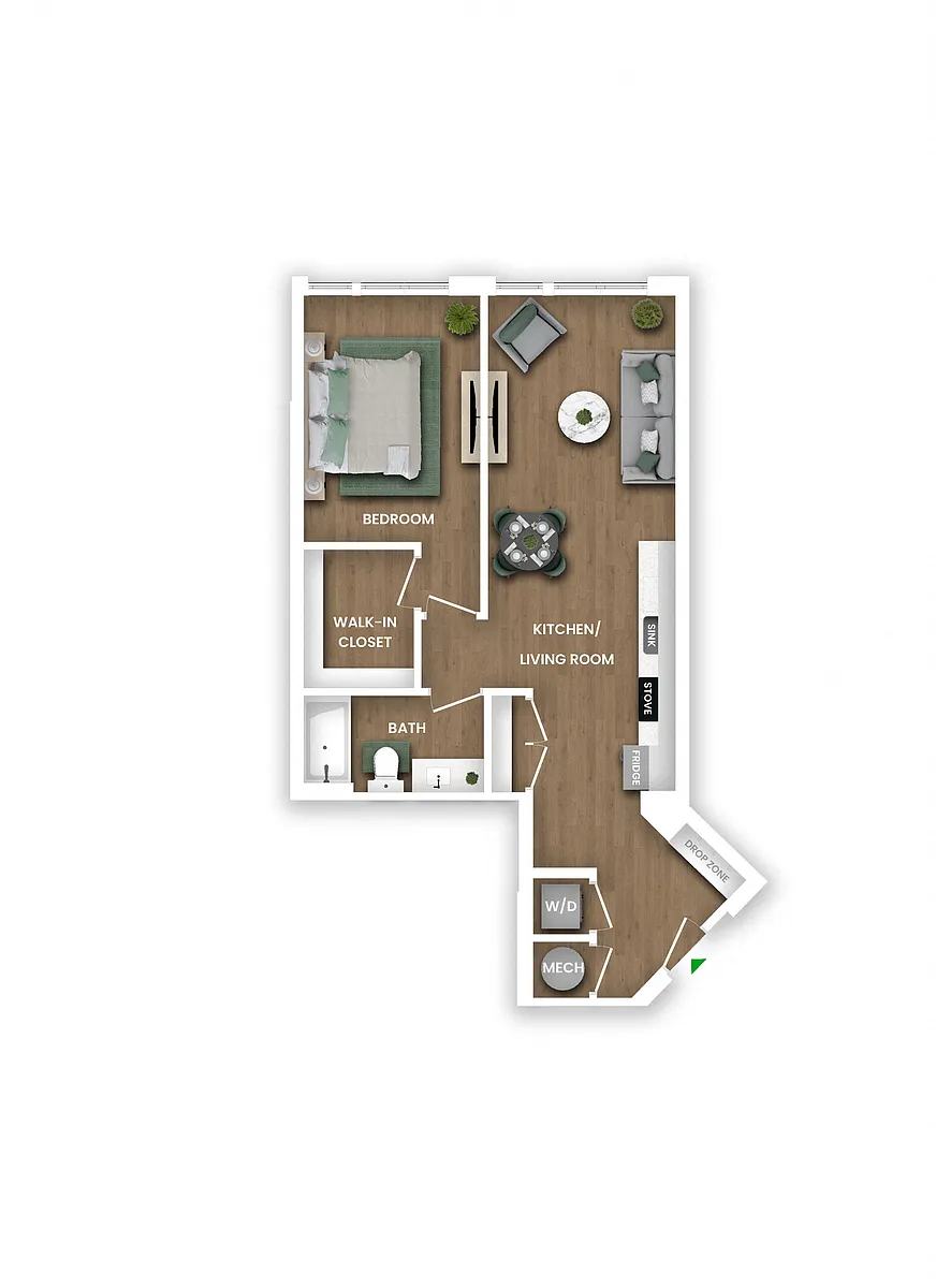 Floor plan A23A