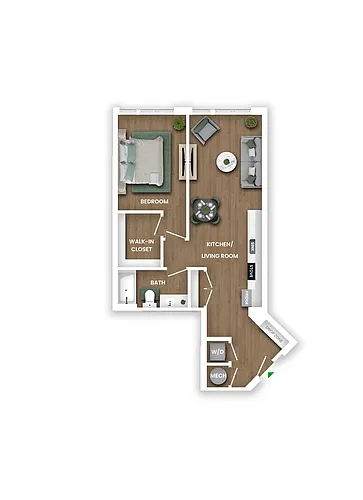 Floor plan A23A