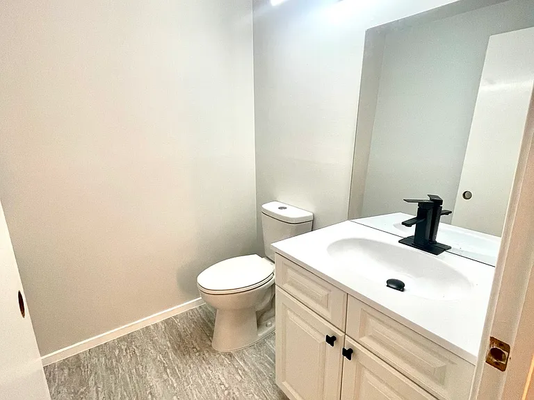 Downstairs half bathroom