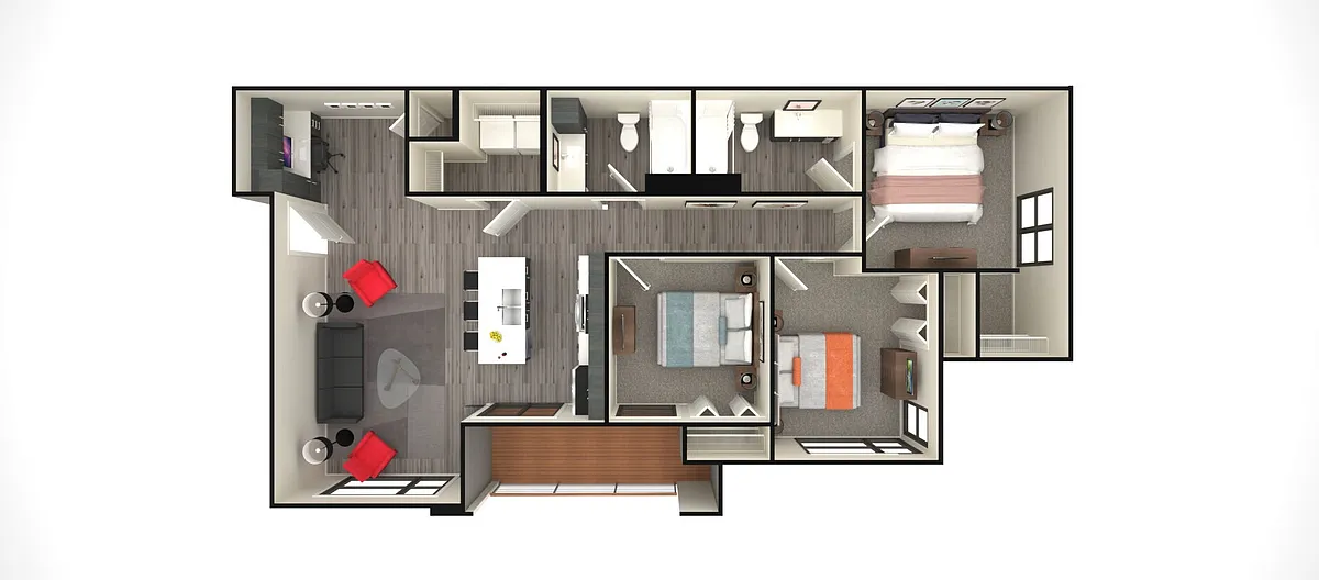 Floor plan C1